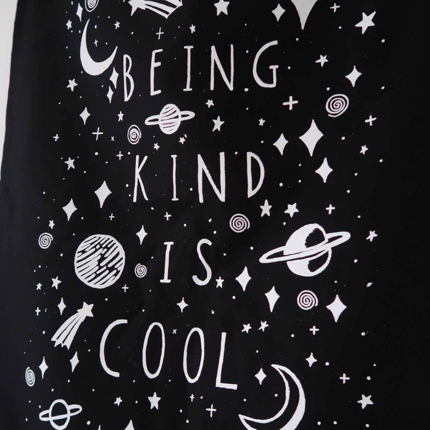 being kind is cool vertical wall hanging