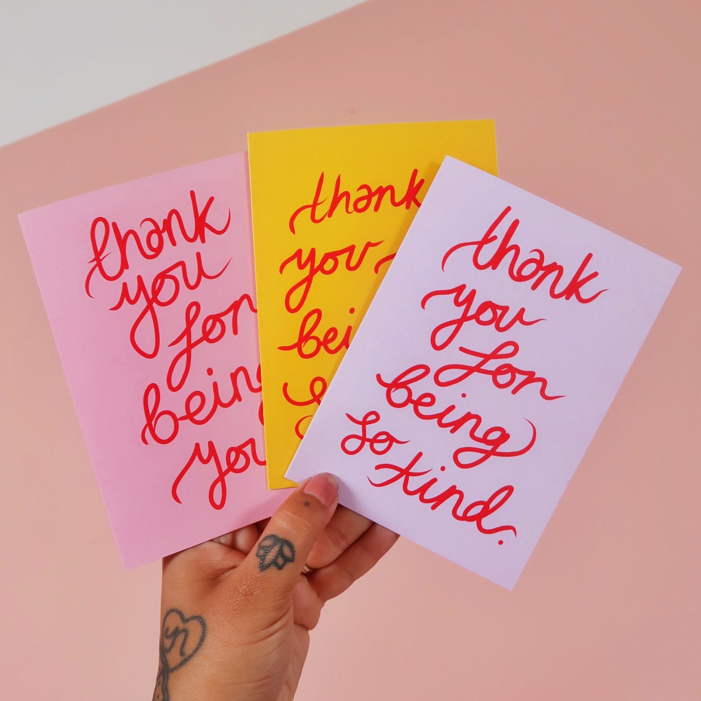 thank you for being you - greeting card