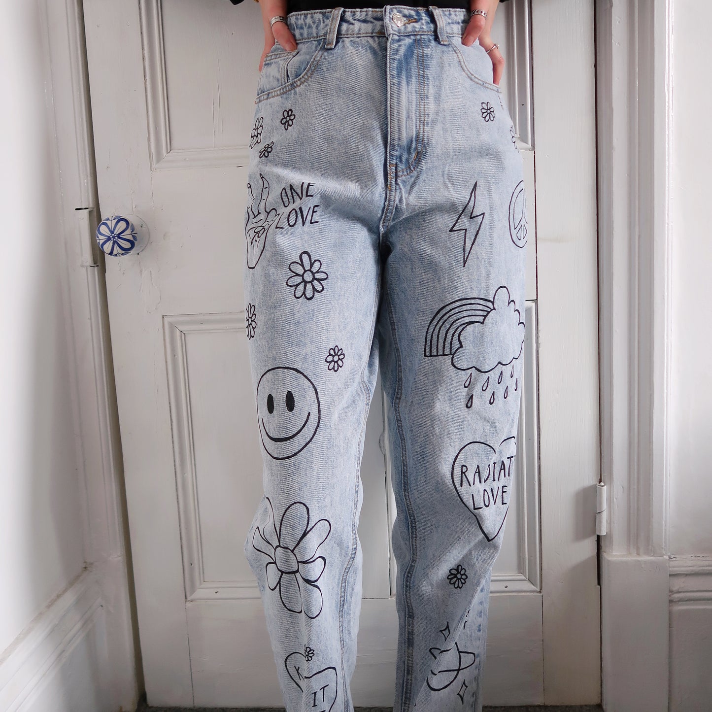 hippie heart jeans - v.2