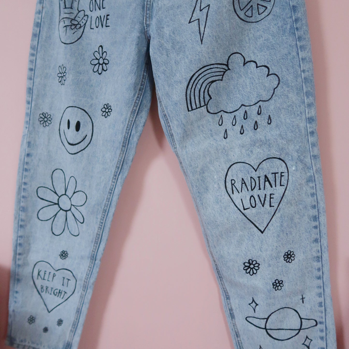 hippie heart jeans - v.2