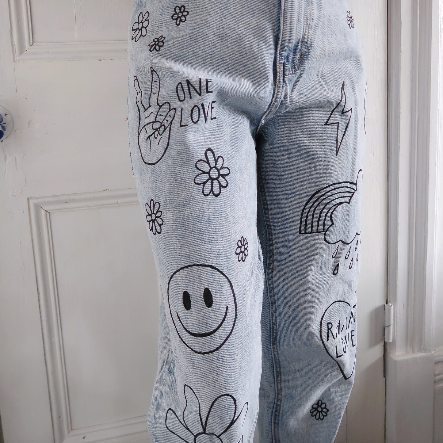 hippie heart jeans - v.2
