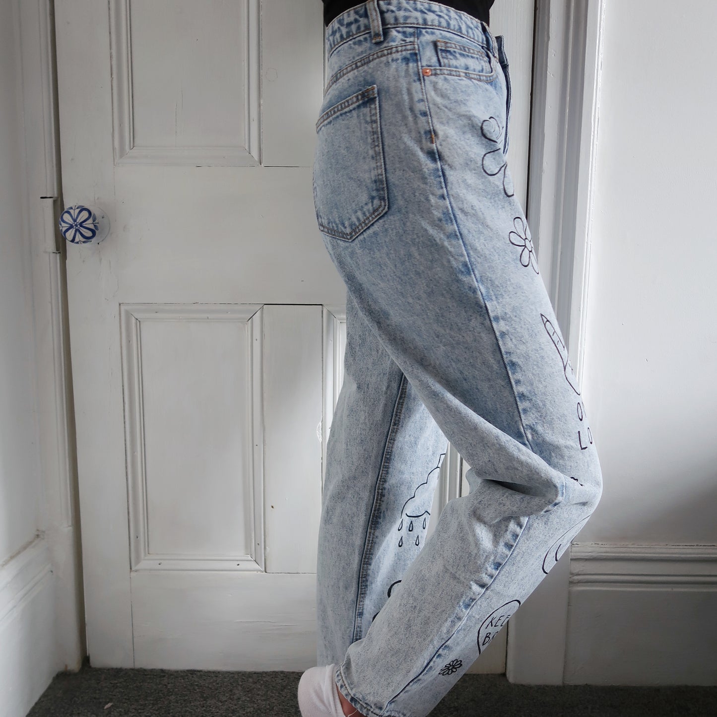 hippie heart jeans - v.2
