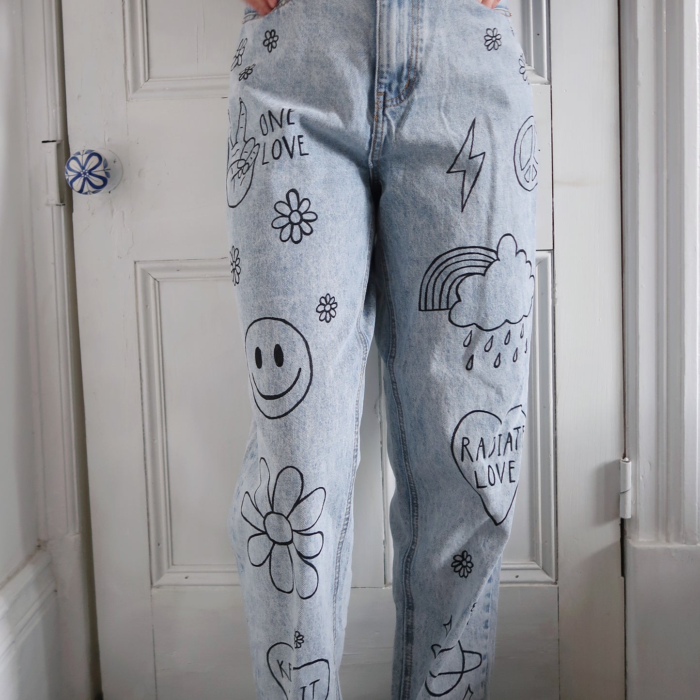 hippie heart jeans - v.2