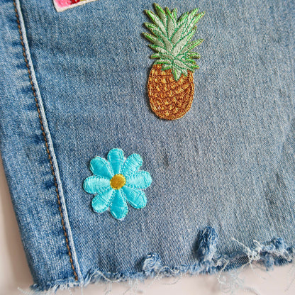 summer fun denim shorts