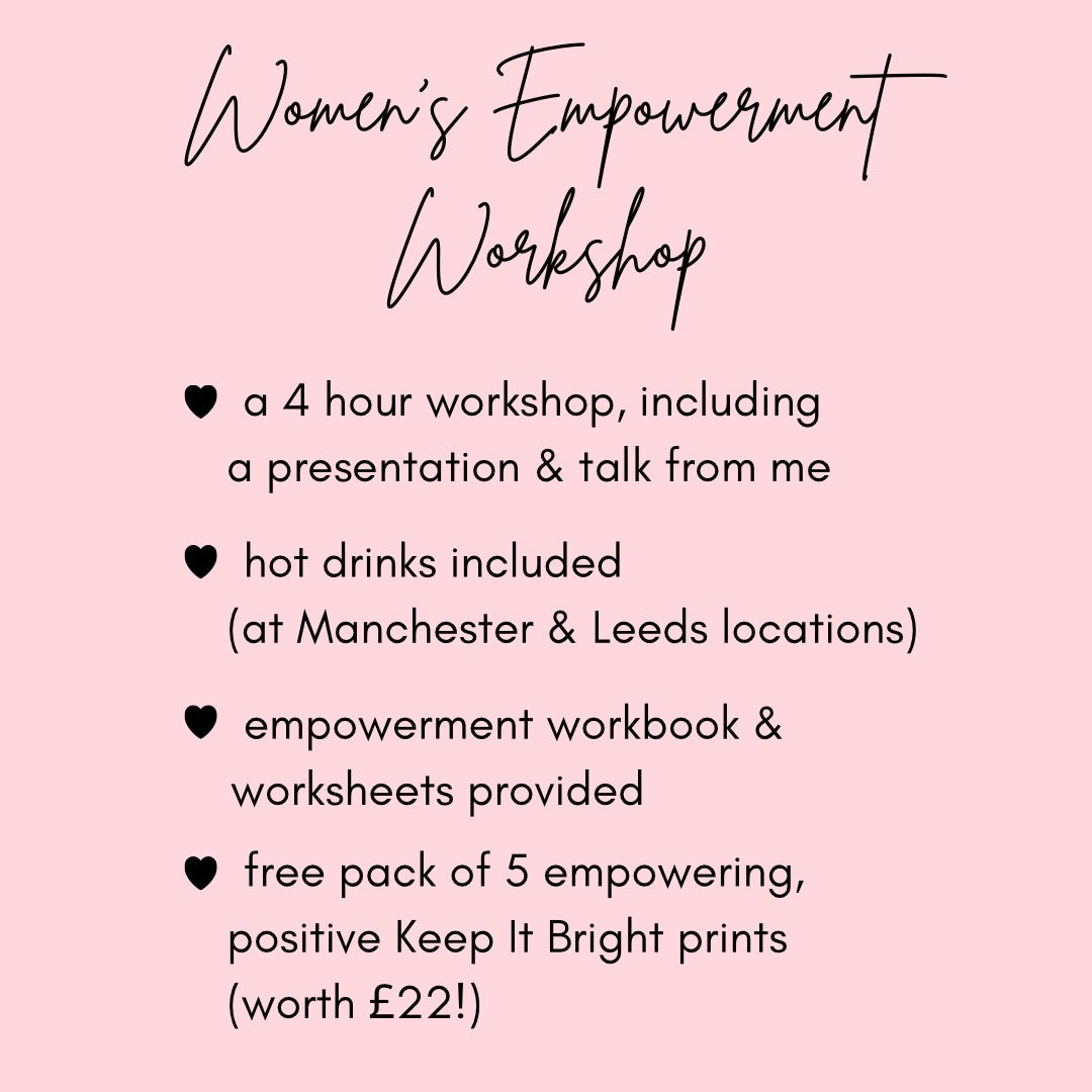 women's empowerment workshop | leeds | saturday 4th april