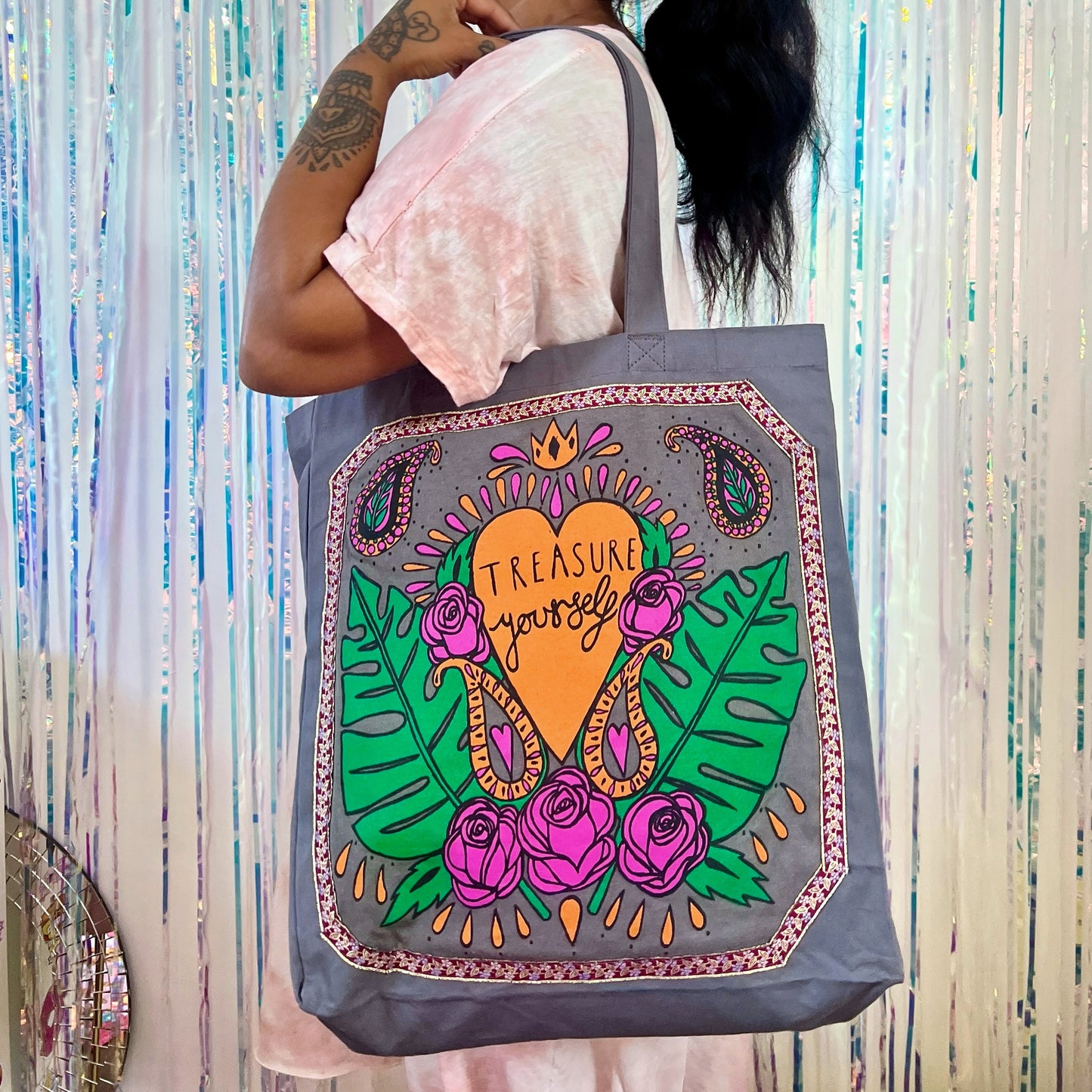 treasure yourself tote bag