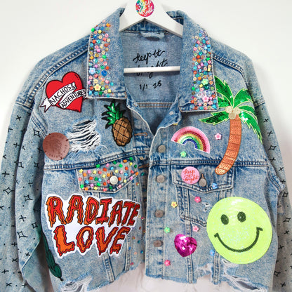 the ‘small joys’ denim jacket