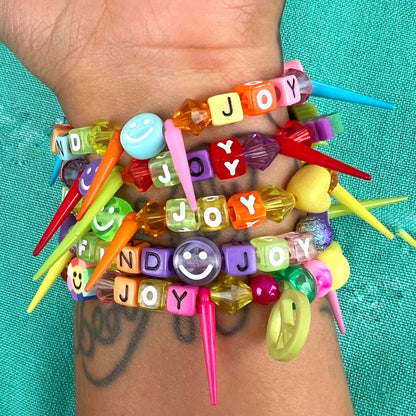 find joy pick'n'mix bracelets