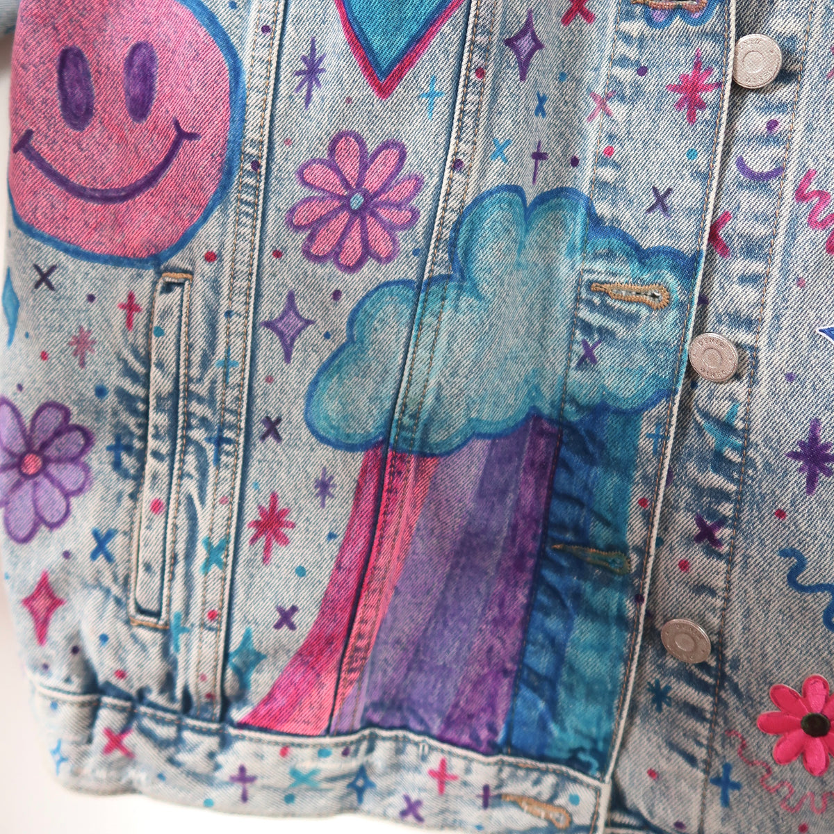 the ‘party’ denim jacket