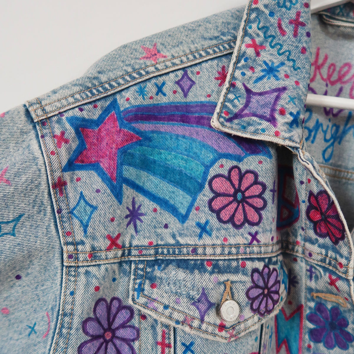 the ‘party’ denim jacket