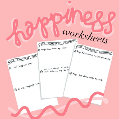 happiness worksheets