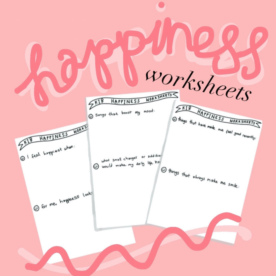 FREE happiness worksheets – Keep It Bright
