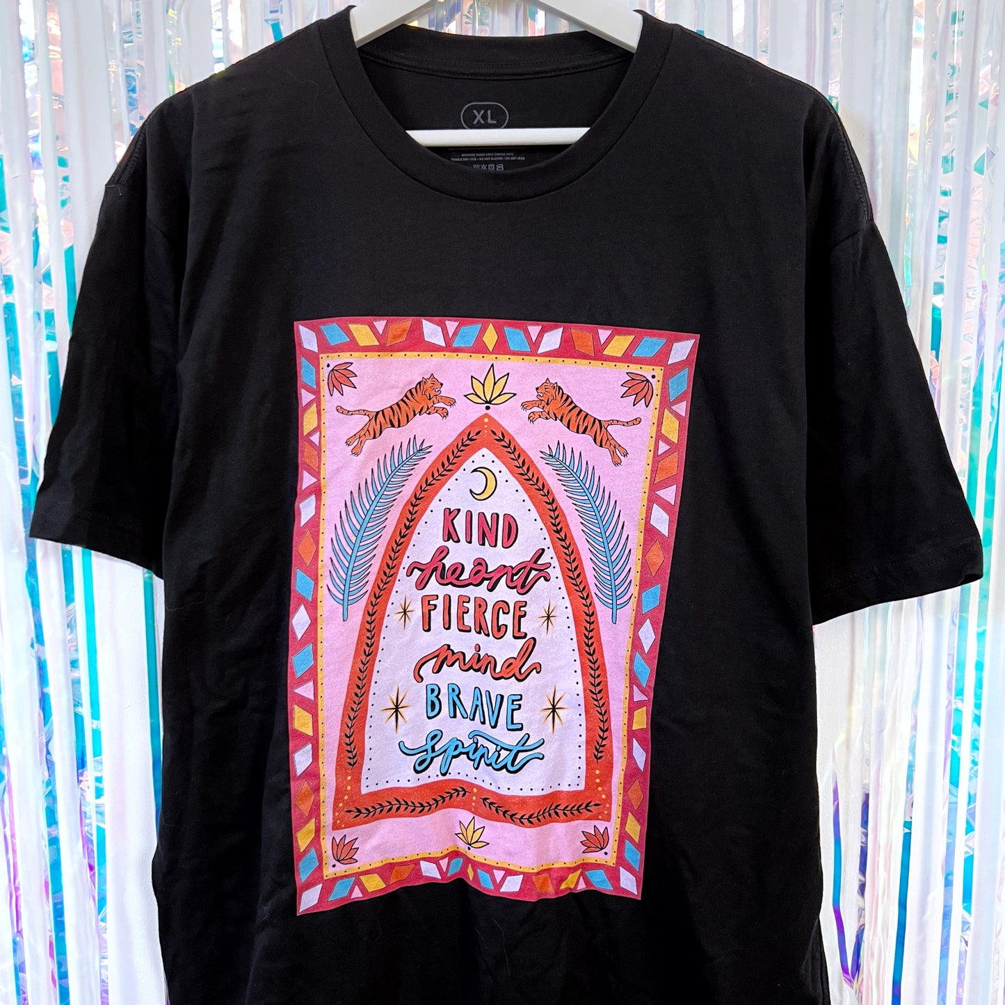 kind heart, fierce mind, brave spirit t-shirt - slightly imperfect