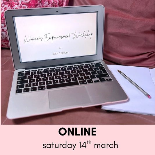 women's empowerment workshop | online | 14th march