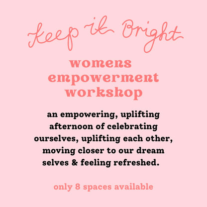 womens empowerment workshop ticket