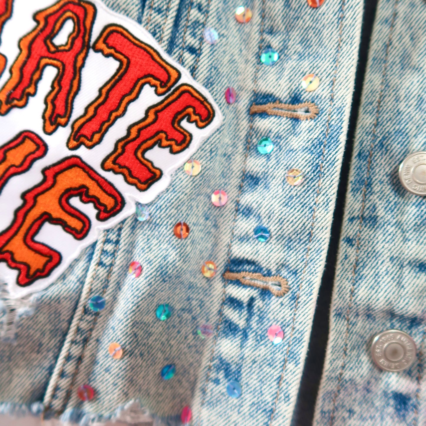 the ‘small joys’ denim jacket