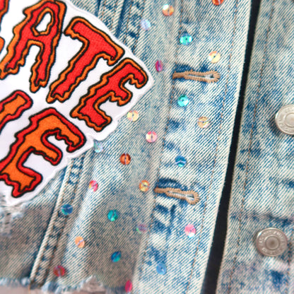 the ‘small joys’ denim jacket