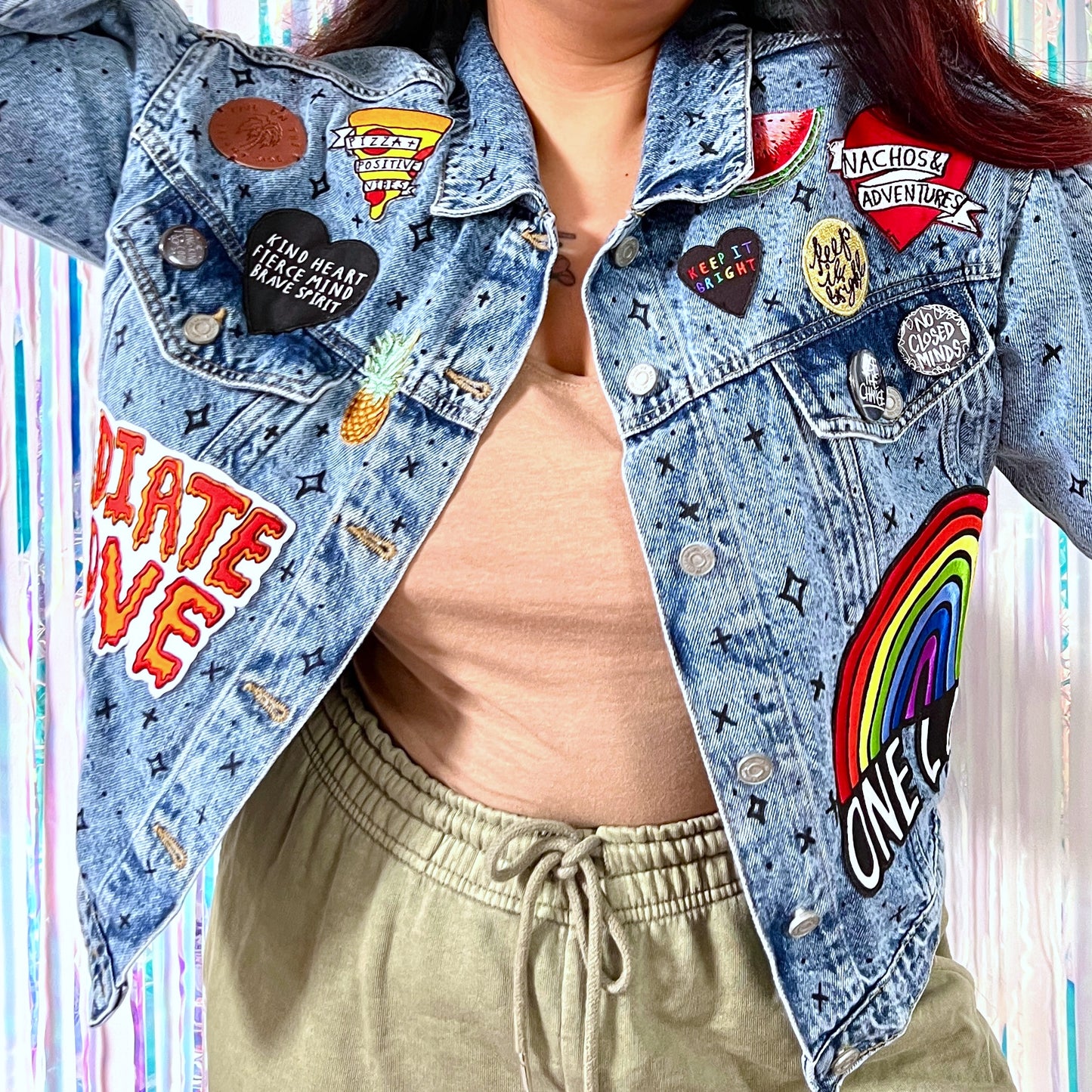 the ‘brave spirit’ denim jacket