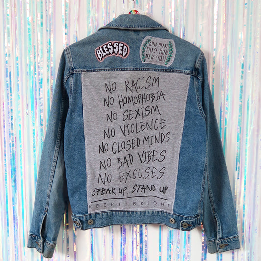 the ‘integrity’ denim jacket