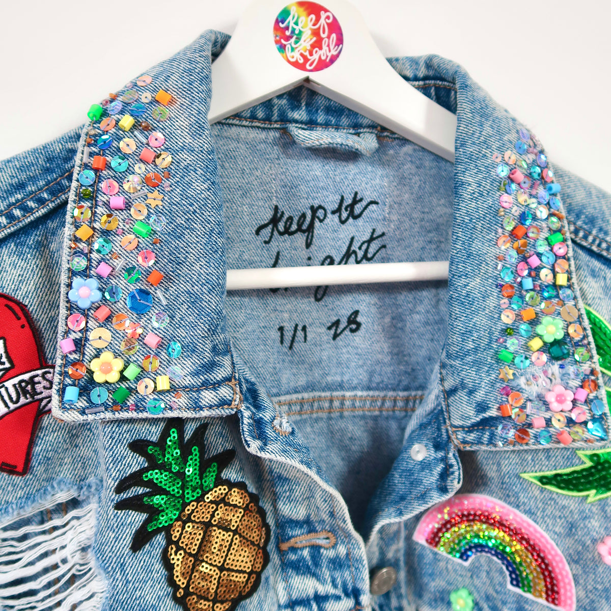 the ‘small joys’ denim jacket