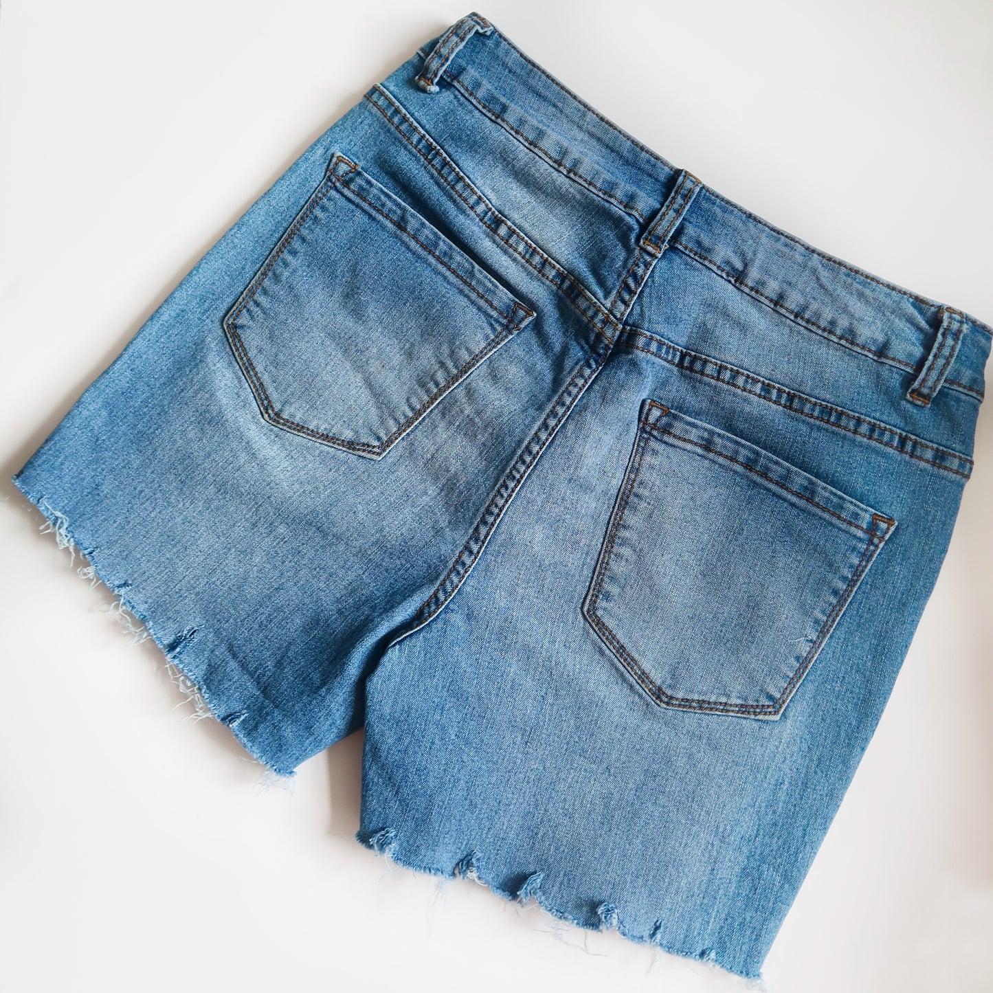 summer fun denim shorts