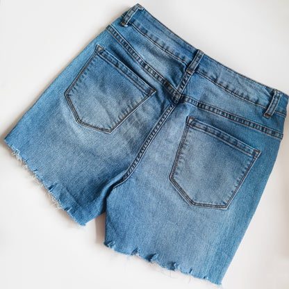 summer fun denim shorts