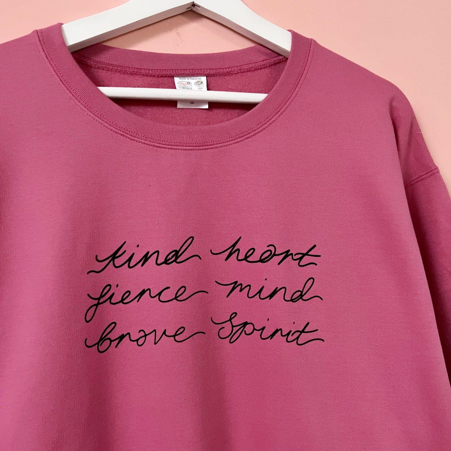 kind heart, fierce mind, brave spirit sweatshirt | 4 colours