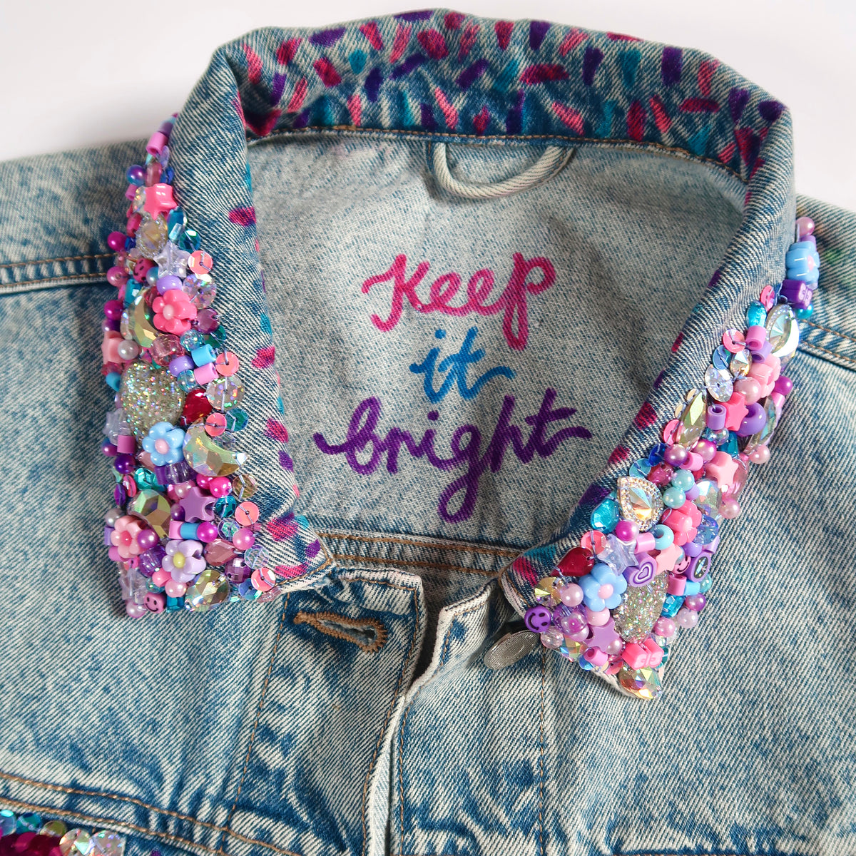 the ‘cosmic’ denim jacket