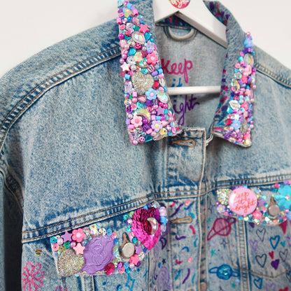 the ‘cosmic’ denim jacket