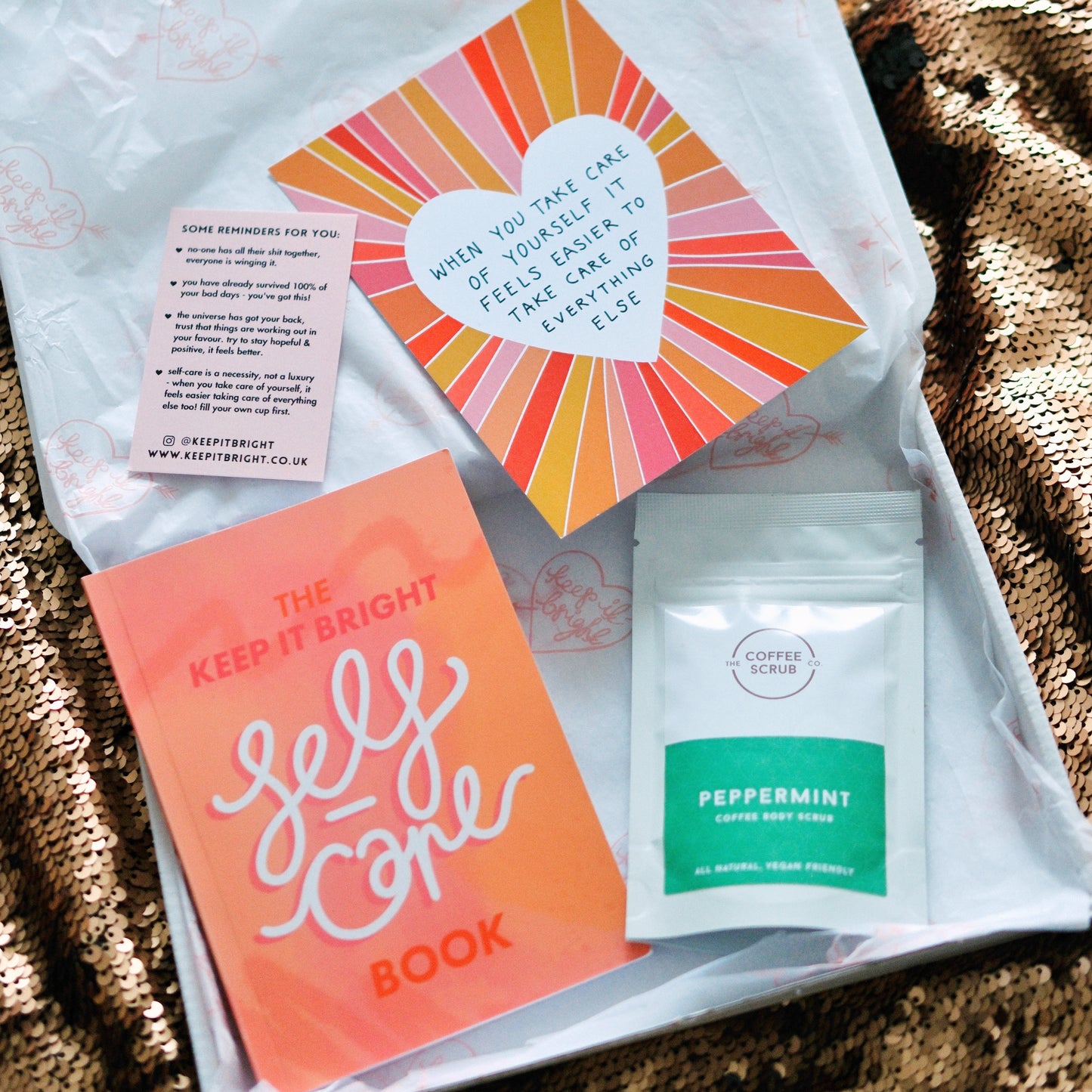 the self-care kit - body scrub