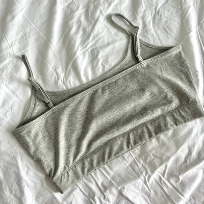 powerful bralette - grey