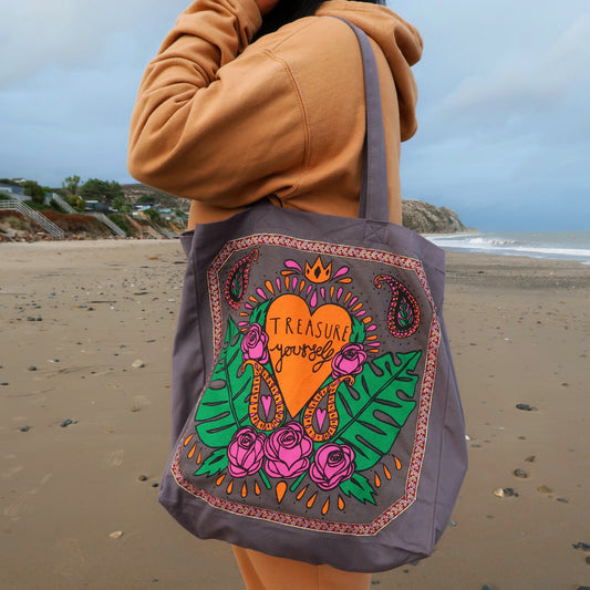 treasure yourself tote bag