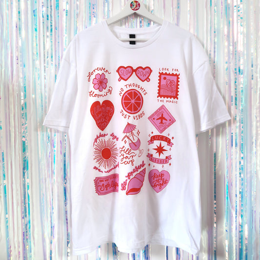 brighter days t-shirt - white
