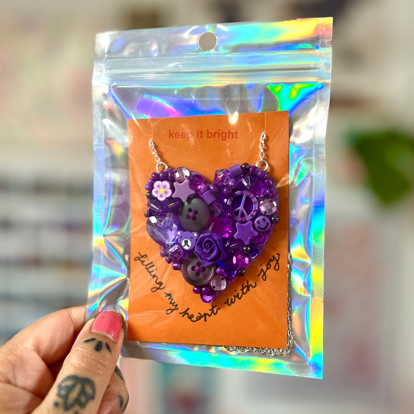 filling my heart with joy necklace
