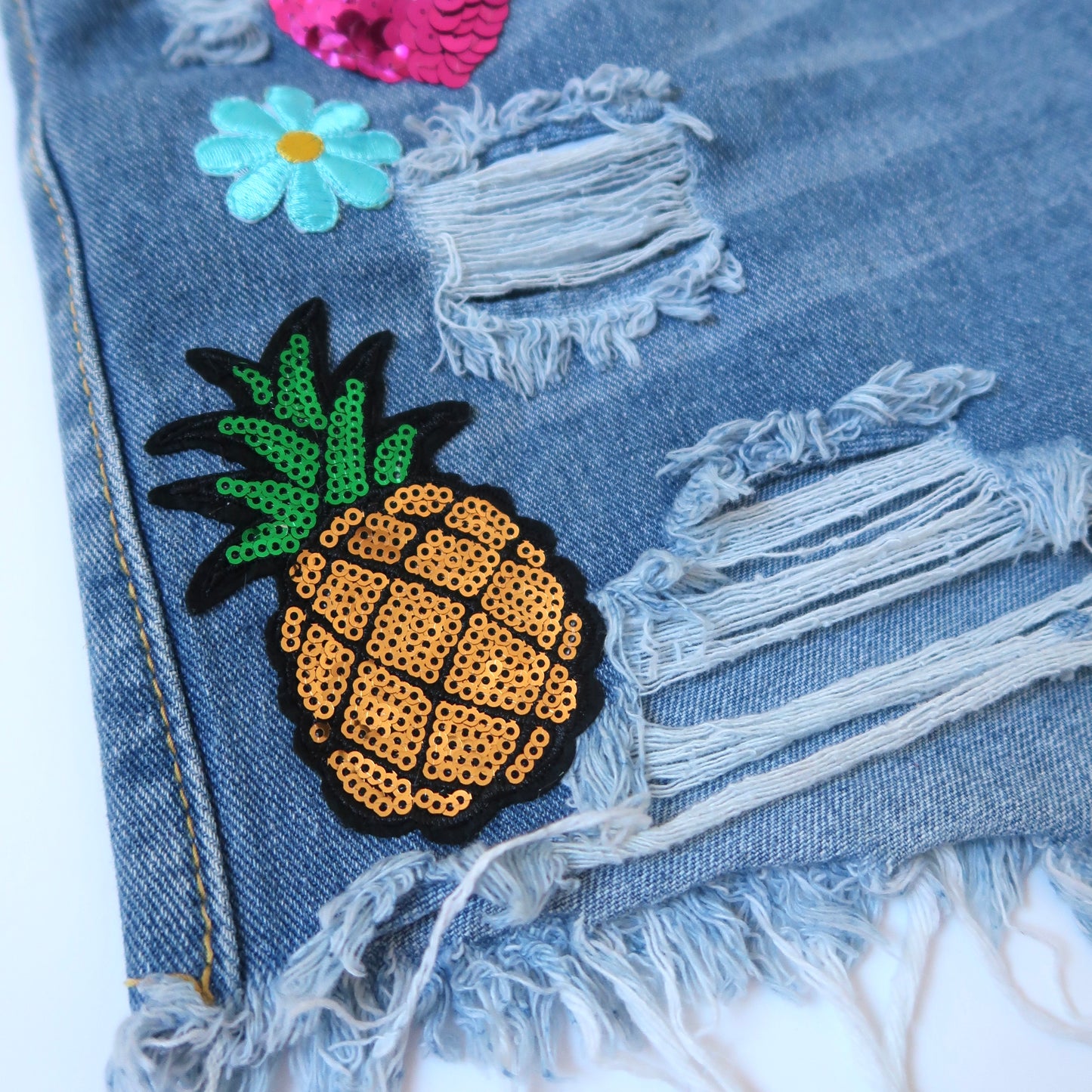 summer dream denim shorts