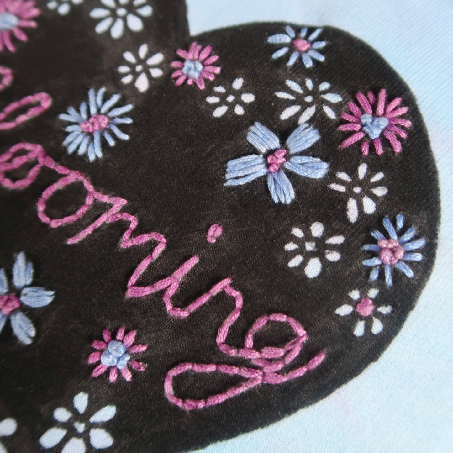 blooming tie dye hoodie