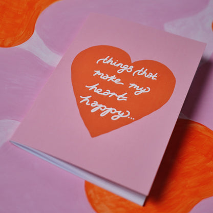 things that make my heart happy notebook