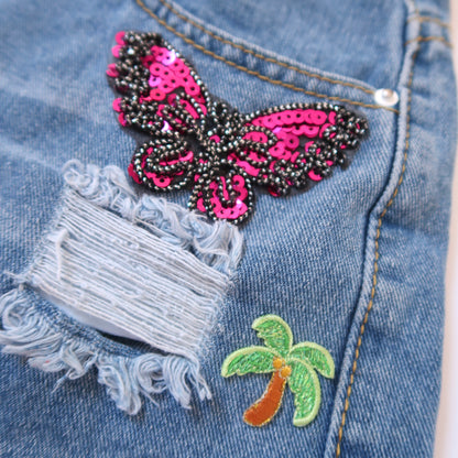 summer dream denim shorts