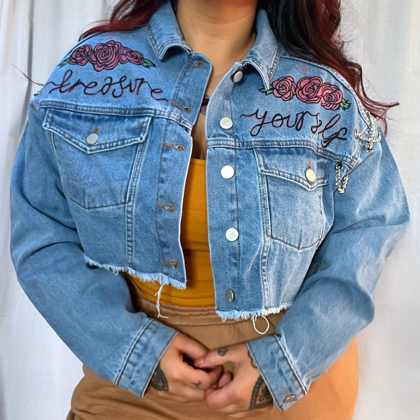 treasure yourself denim jacket