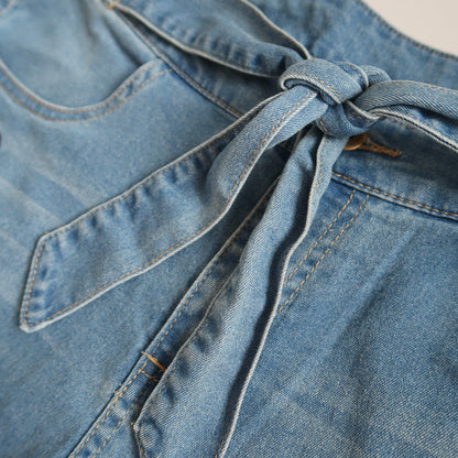 summer nights denim shorts