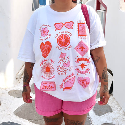 brighter days t-shirt - white