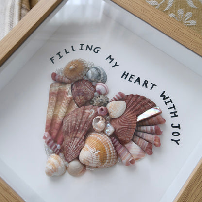 tidal treasures - framed art