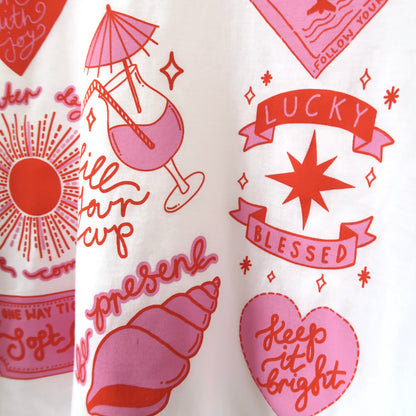 brighter days t-shirt - white