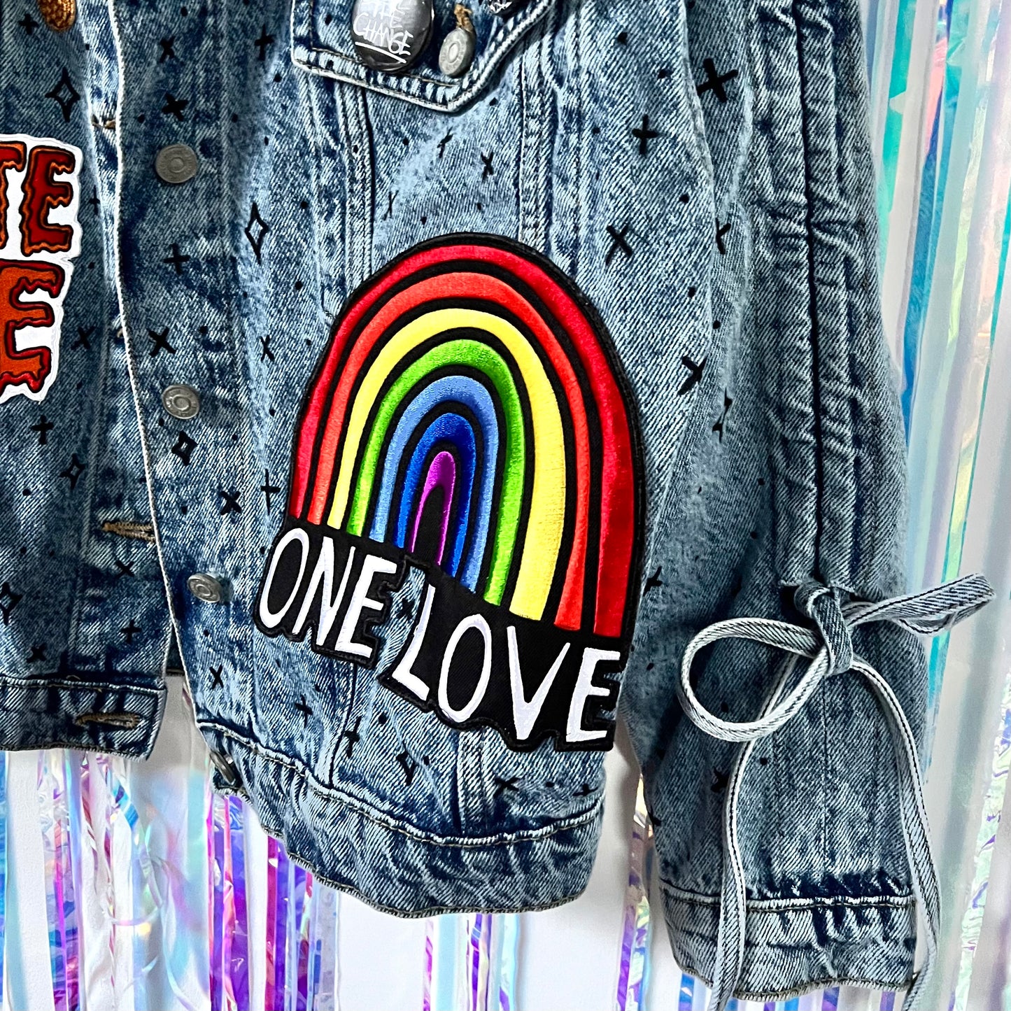 the ‘brave spirit’ denim jacket