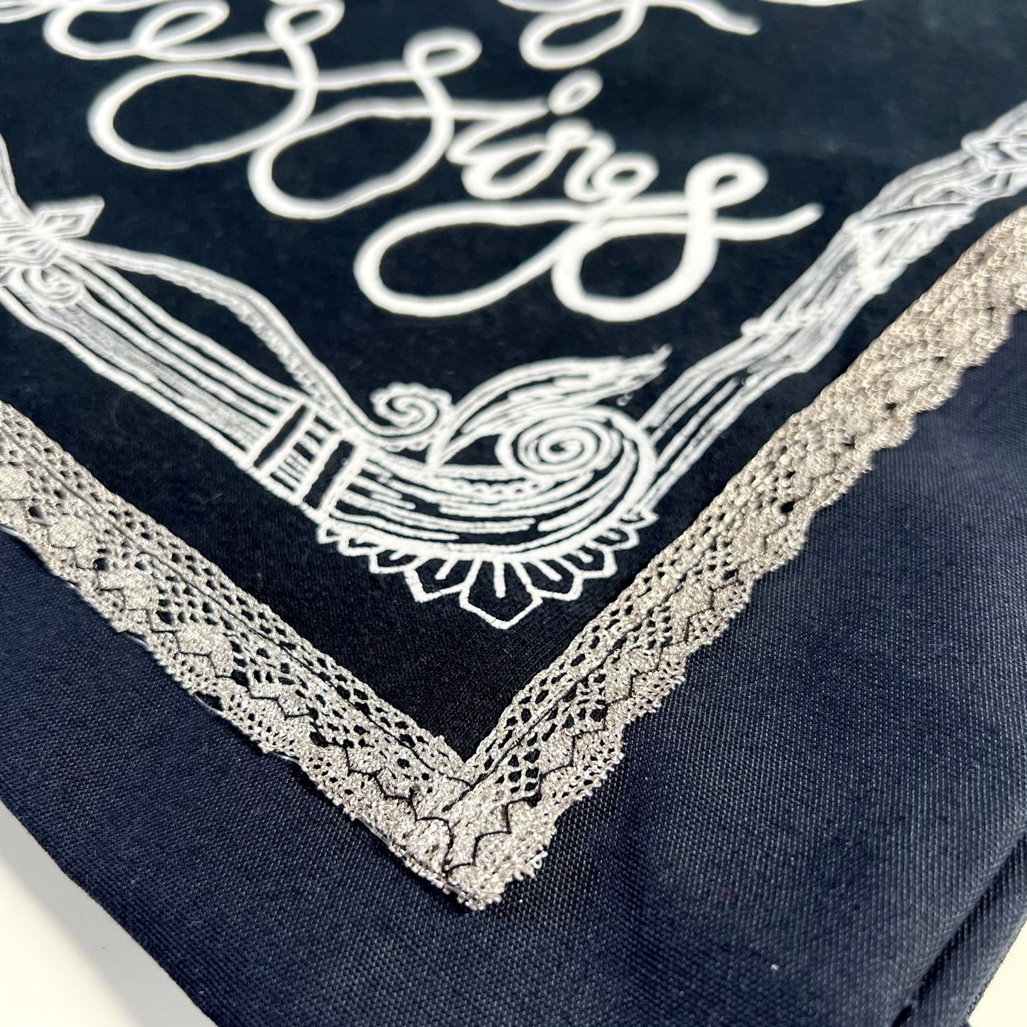 count your blessings tote bag - navy