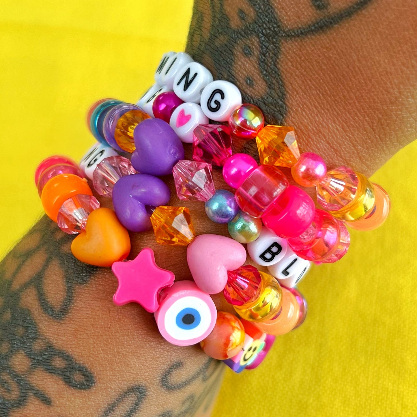 blooming pick'n'mix bracelets