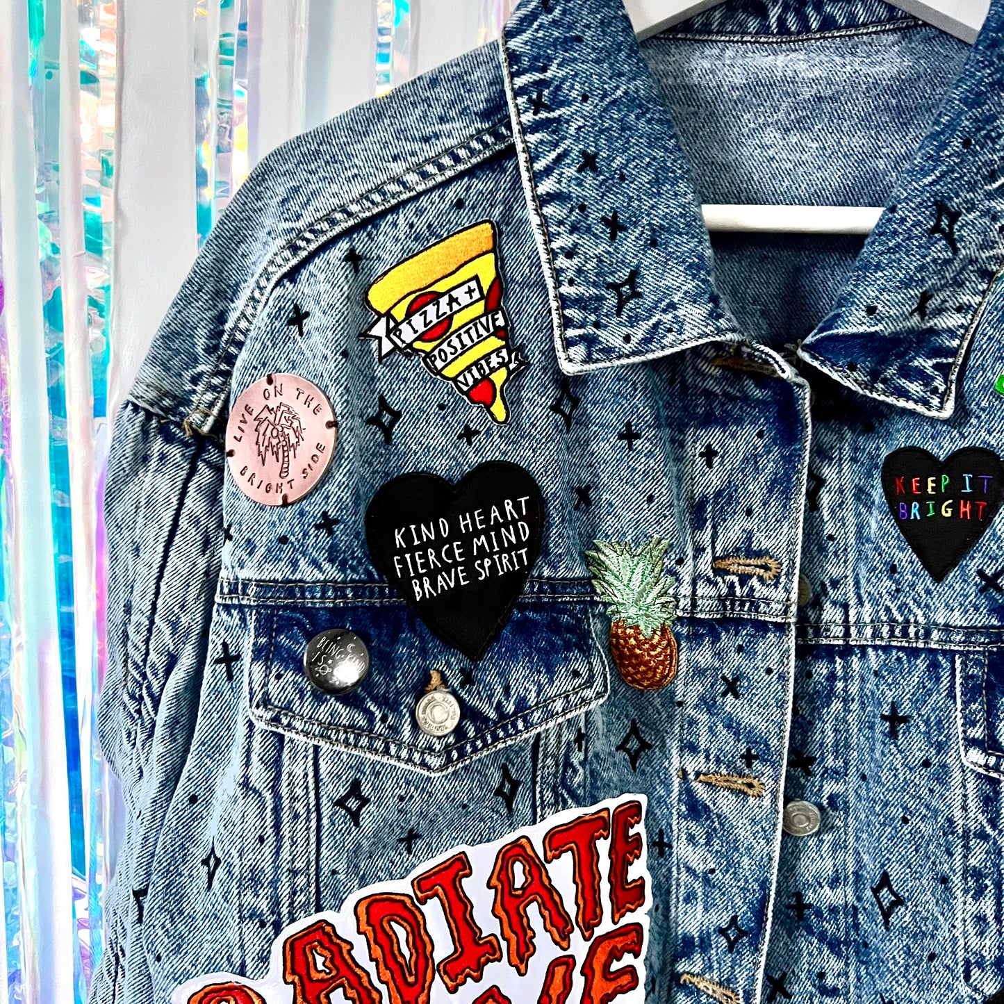 the ‘brave spirit’ denim jacket