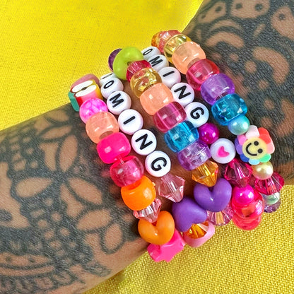blooming pick'n'mix bracelets