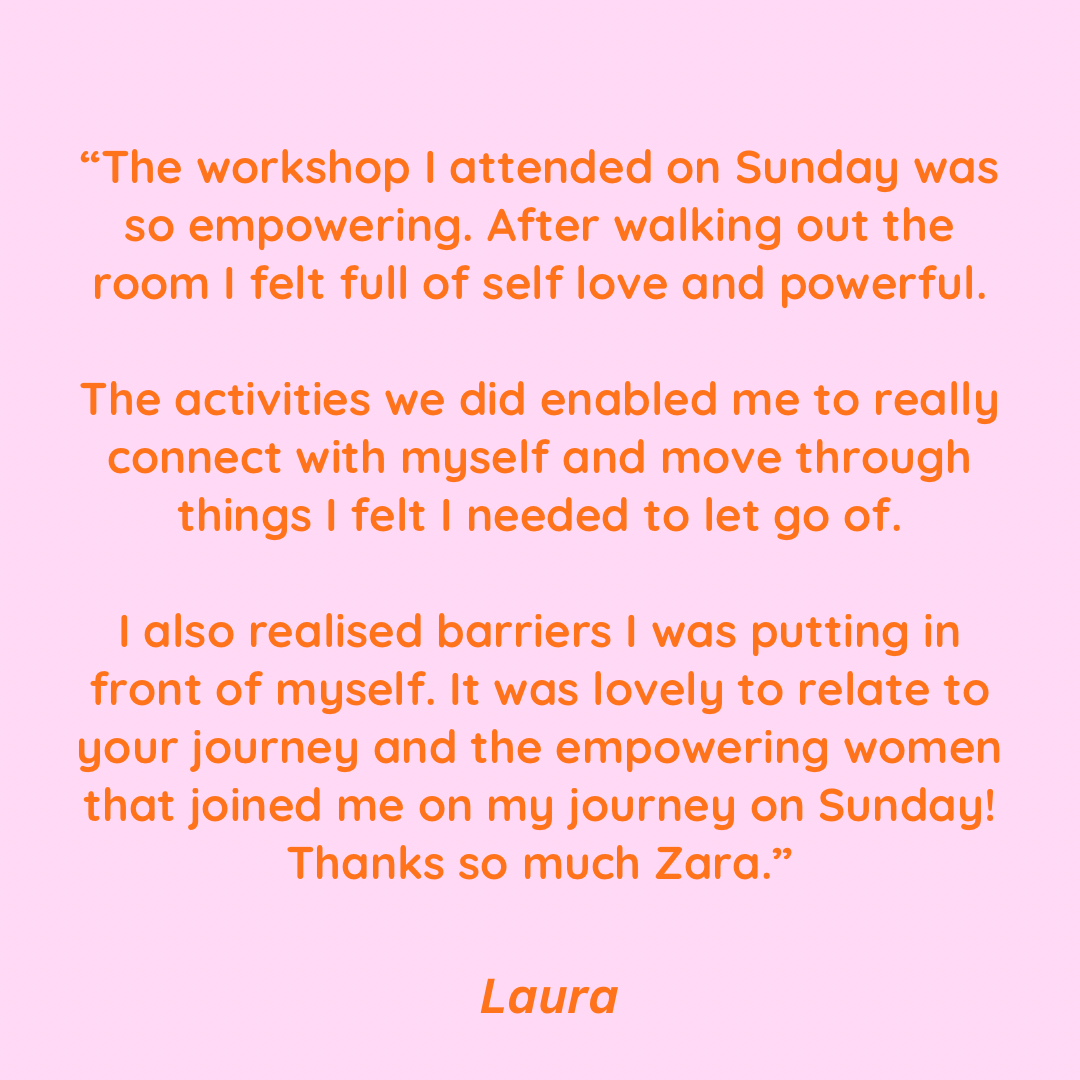 women's empowerment workshop | manchester | 19th september