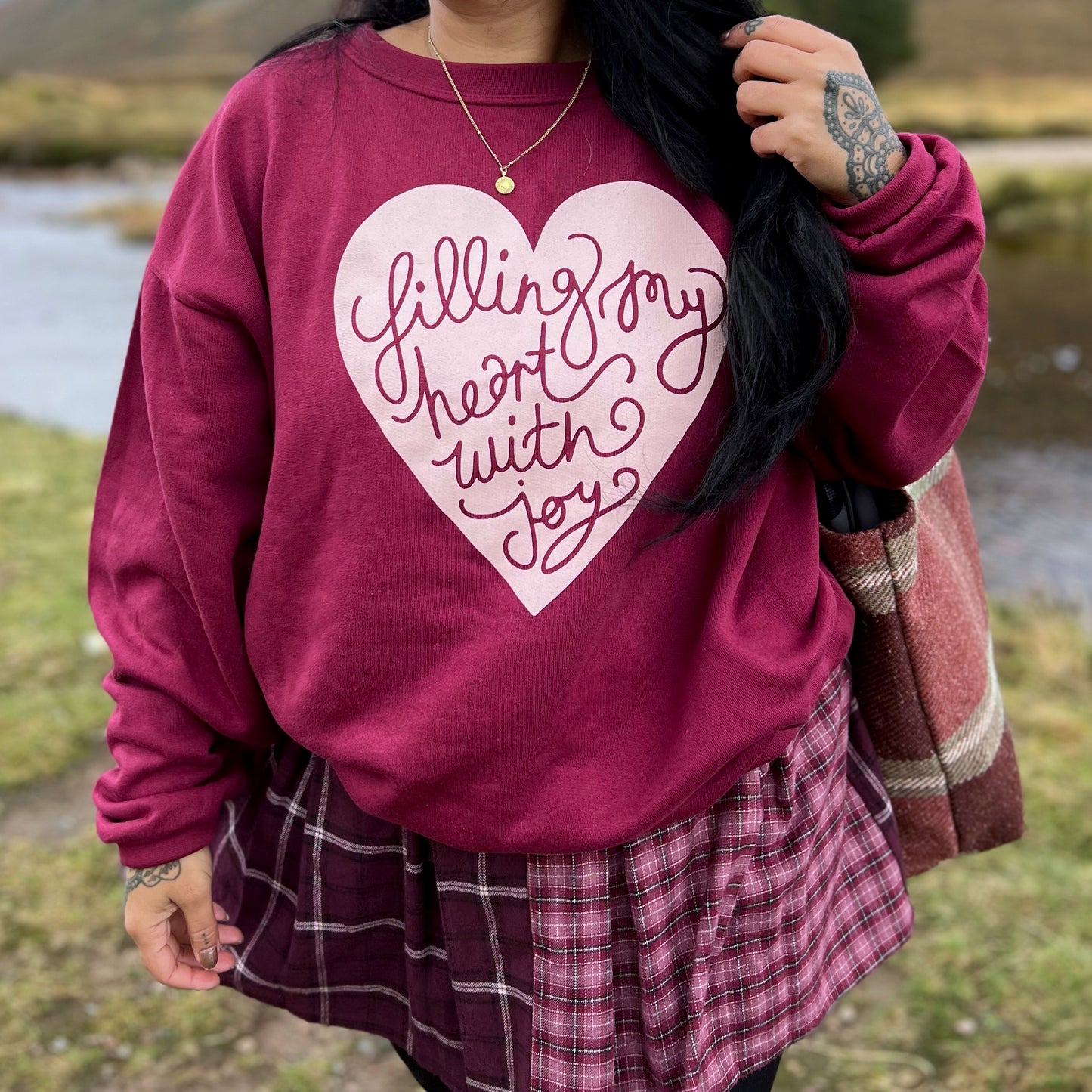 filling my heart with joy sweatshirt